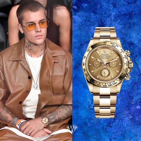 rolex daytona justin bieber|justin bieber rolex.